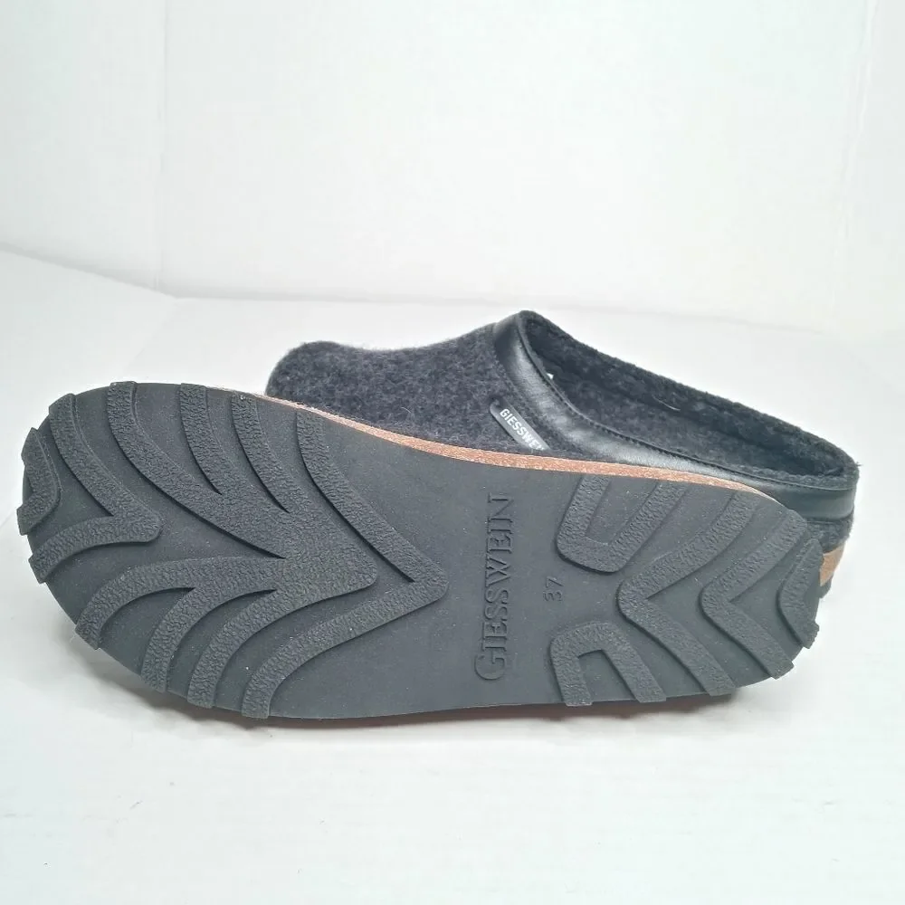 Giesswein Men's Open Back Slippers Size 37